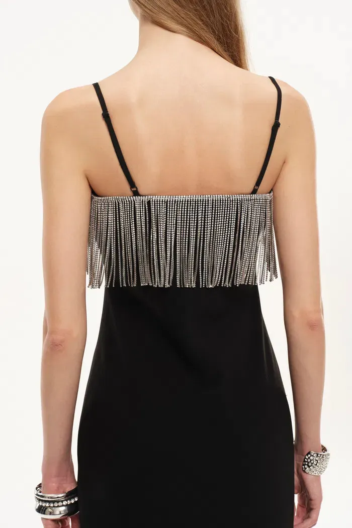 Nocturne Embellished Slip Dress in Cotton sold by Fabrique product image thumbnail 5