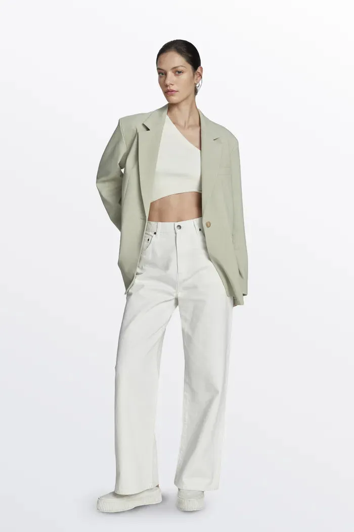 Creamy Green Detachable Belt Blazer sold by Fabrique product image thumbnail 3