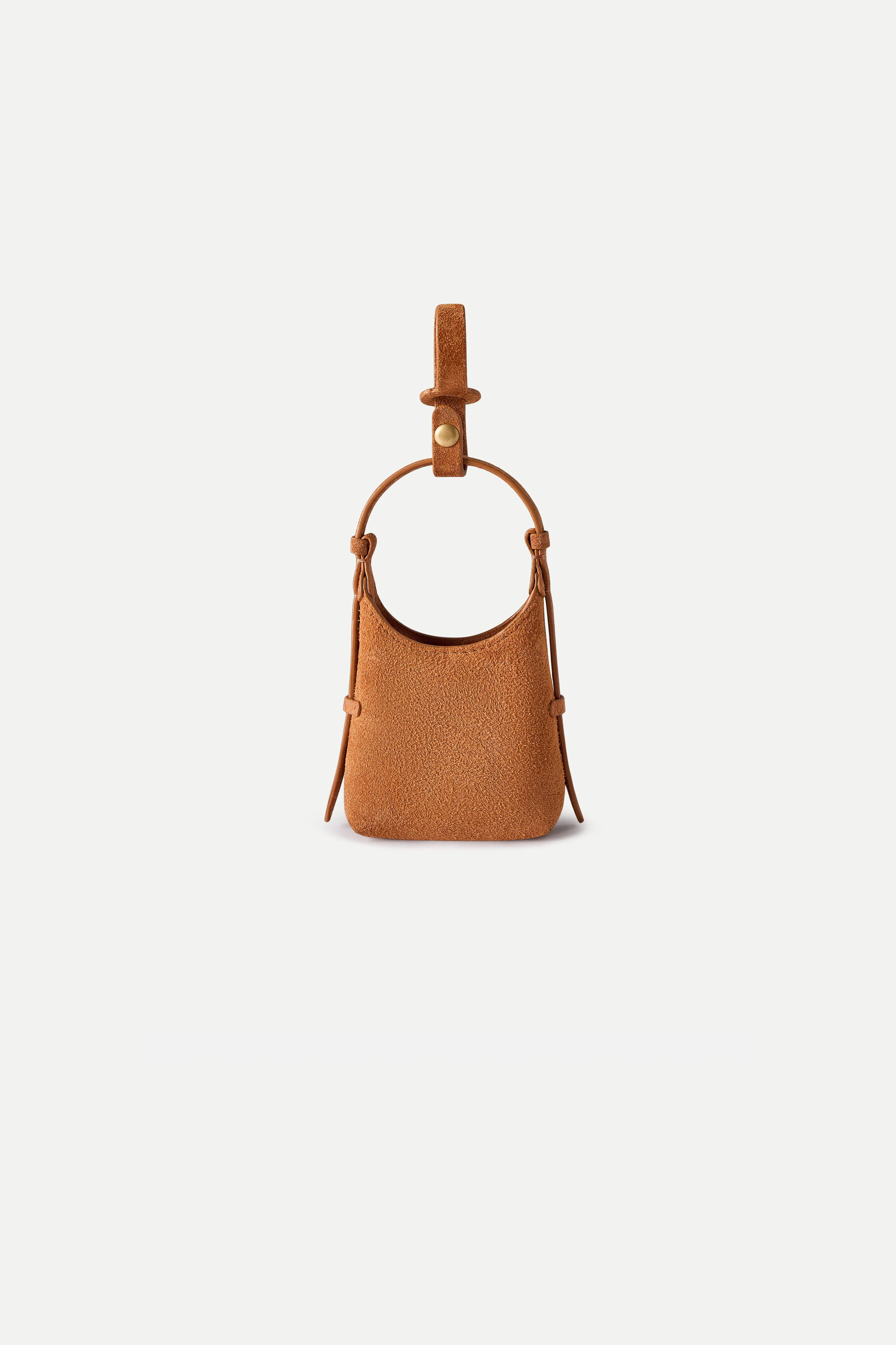 Duomo Mini Bag Charm in Suede Leather sold by Fabrique product image thumbnail 2