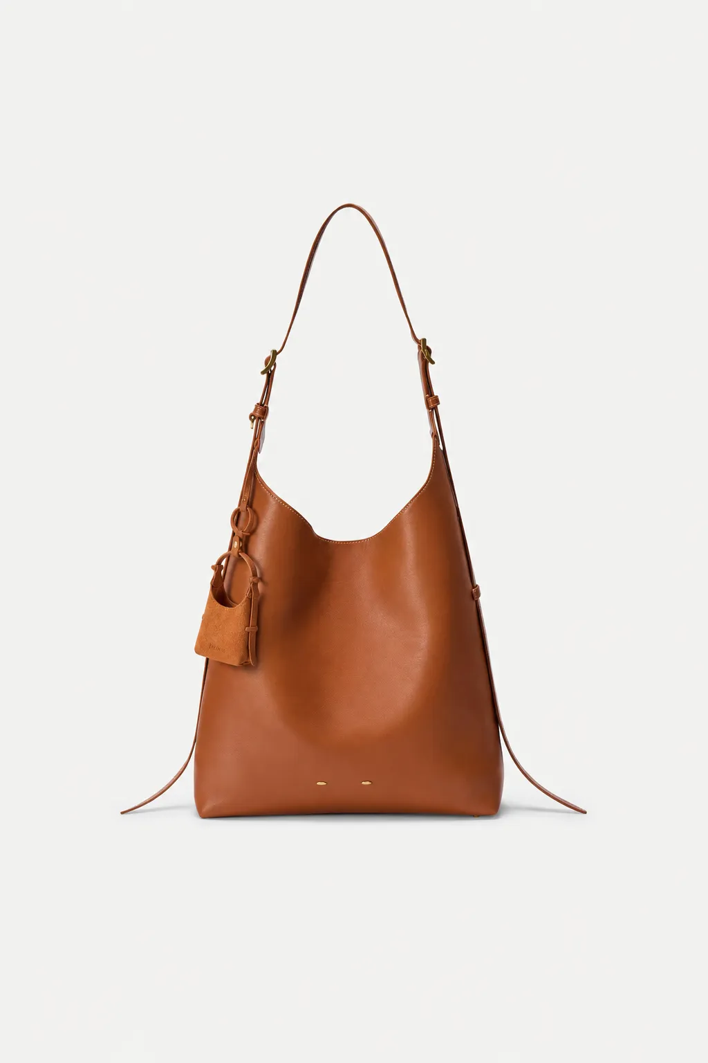 Duomo Mini Bag Charm in Suede Leather sold by Fabrique product image thumbnail 3
