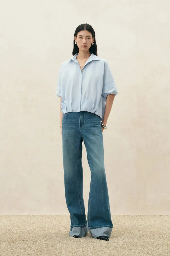 Claire Bubble Puff Sleeve Shirt sold by Fabrique product image thumbnail 3