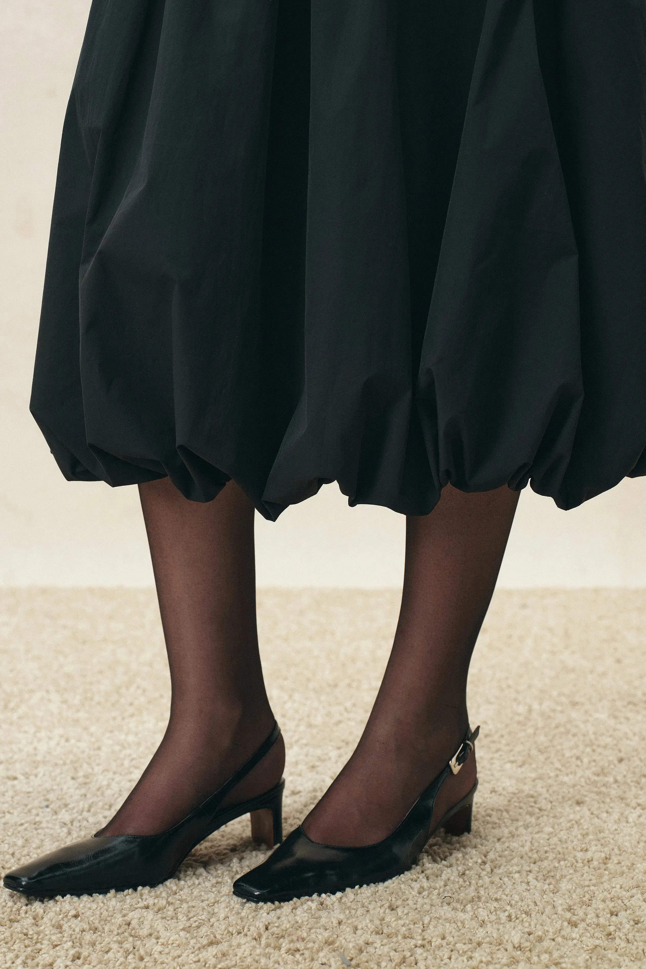 Freya Elasticated Bubble Midi Skirt sold by Fabrique product image thumbnail 5