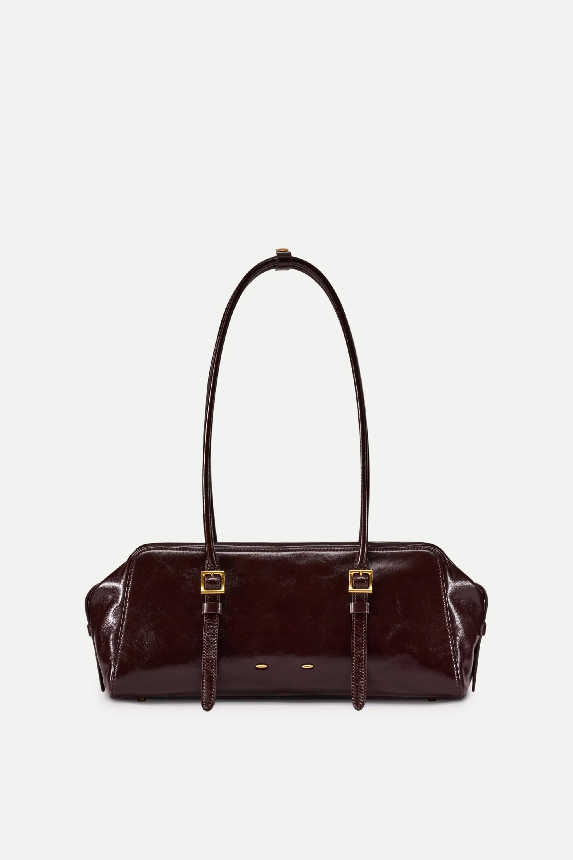 Monti East West Shoulder Bag in Oiled Waxed Top Grain Leather sold by Fabrique product image thumbnail 2