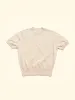 Knitted T-Shirt - Ecru — The Anthology sold by The Anthology