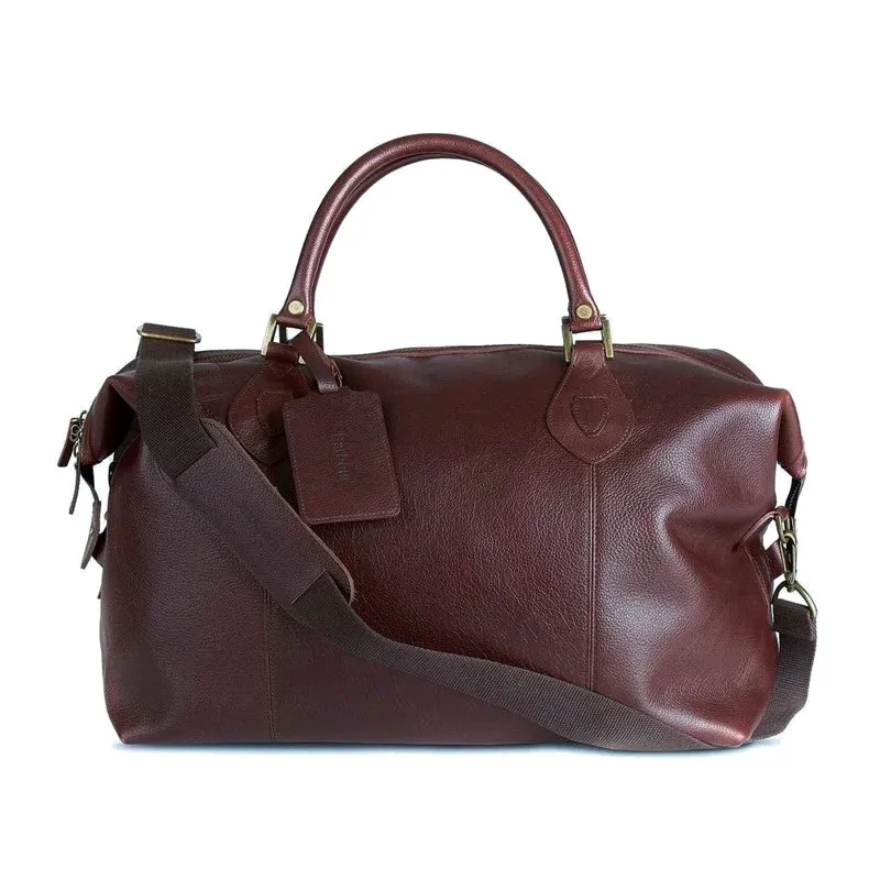 Leather Medium Travel Explorer Bag - Brown sold by Mehra