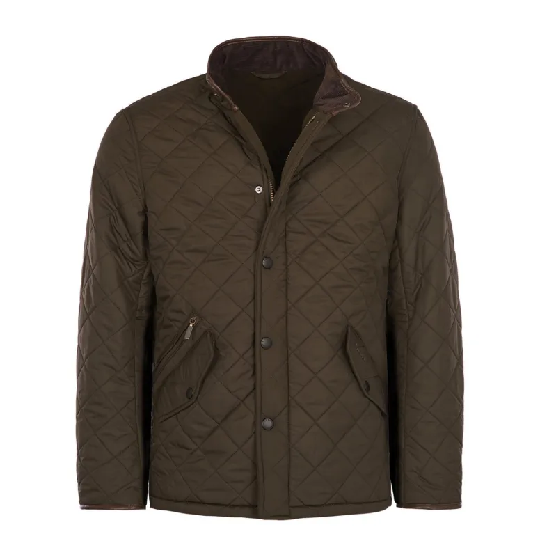 Powell Quilted Jacket - Olive sold by Mehra