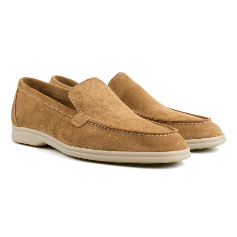 Palma Flex - Tan Brown Suede sold by Mehra