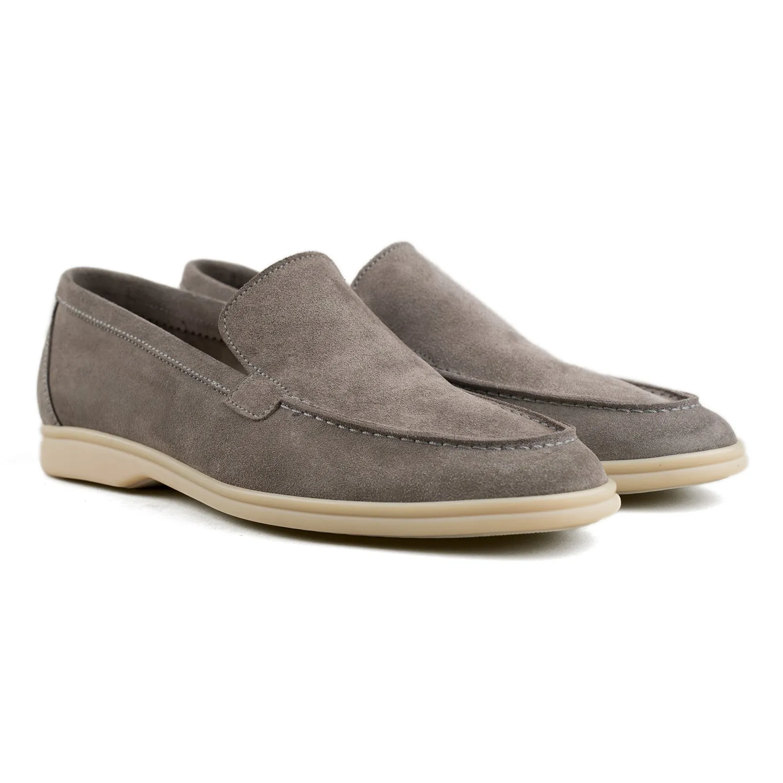 Palma Flex - Taupe Grey Suede sold by Mehra