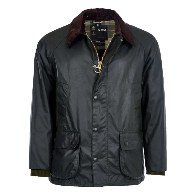 Bedale Waxed Jacket - Sage sold by Mehra