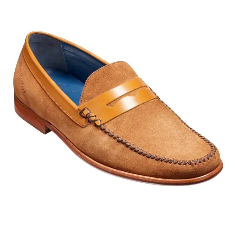 William - Camel Suede / Cedar Calf sold by Mehra