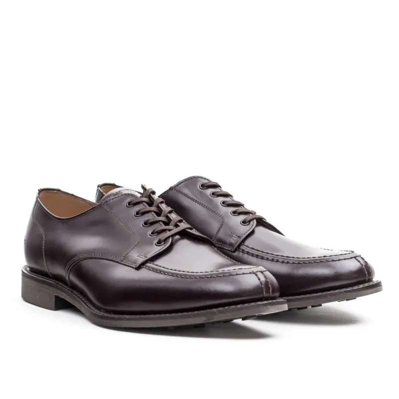 1130R Military Derby Shoe - Burgundy Leather sold by Mehra