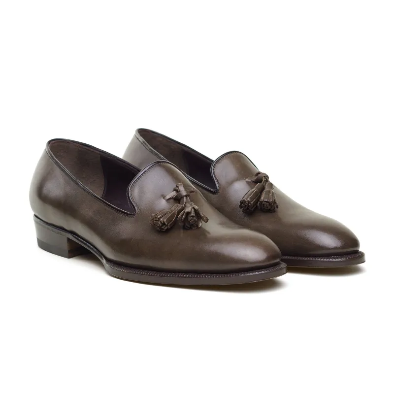 Style Enzo Mod. - Pewter Museum Calf sold by Mehra