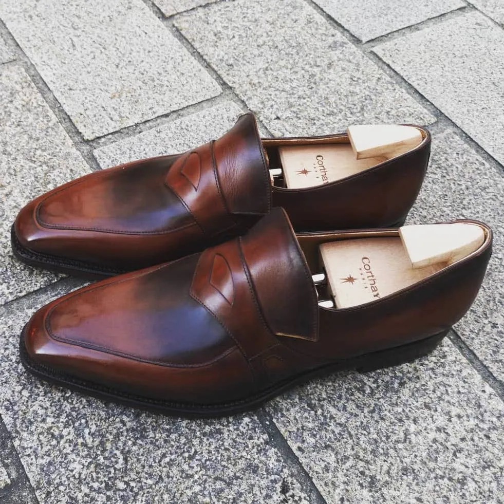 Rascaille - Caramel Brûlé Calf Patina sold by Mehra