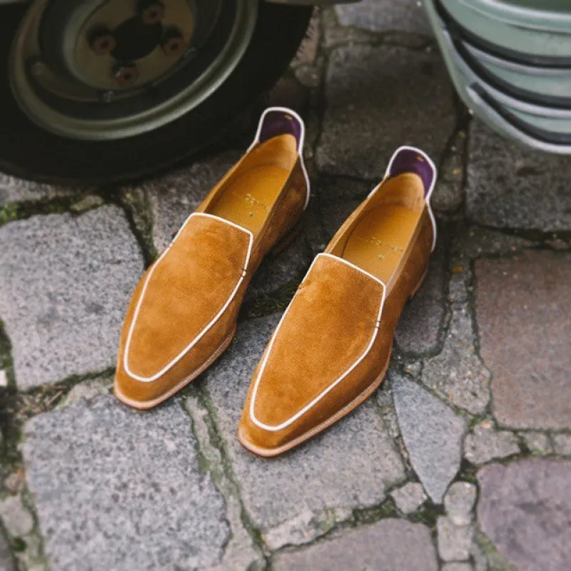 Brighton - Squirrel Suede sold by Mehra