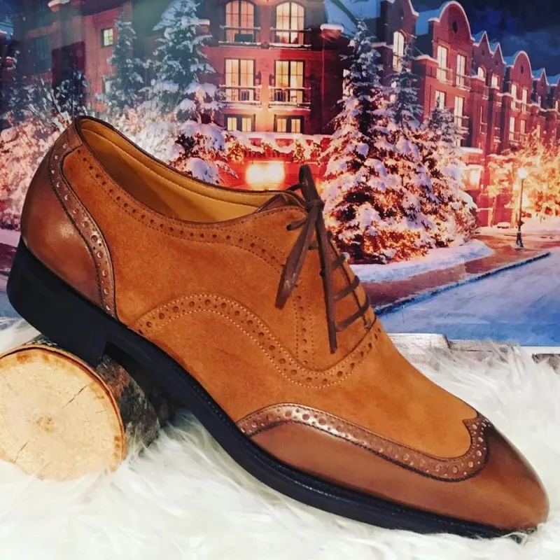 Vendôme - Squirrel Suede / Old Wood Calf sold by Mehra