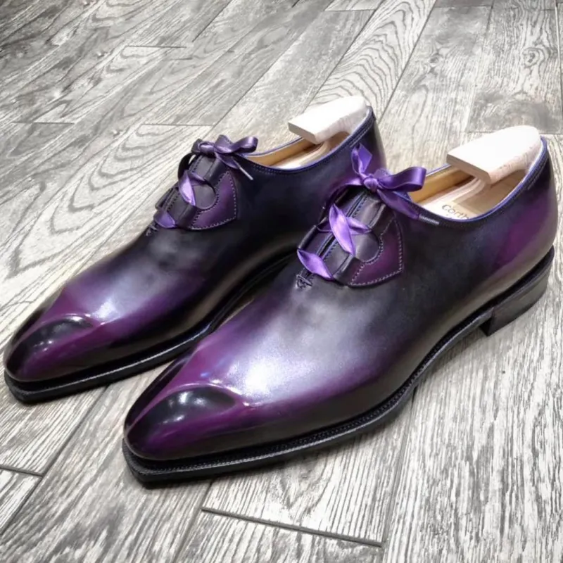 Fantômas - Aubergine Calf Patina sold by Mehra