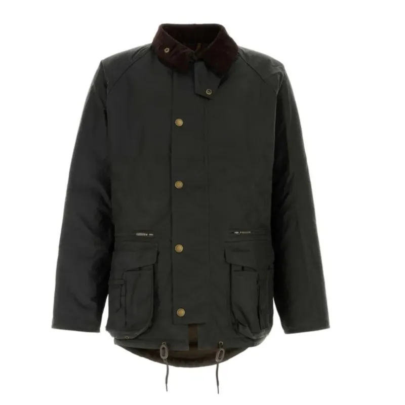 Giplin Waxed Jacket - Olive sold by Mehra