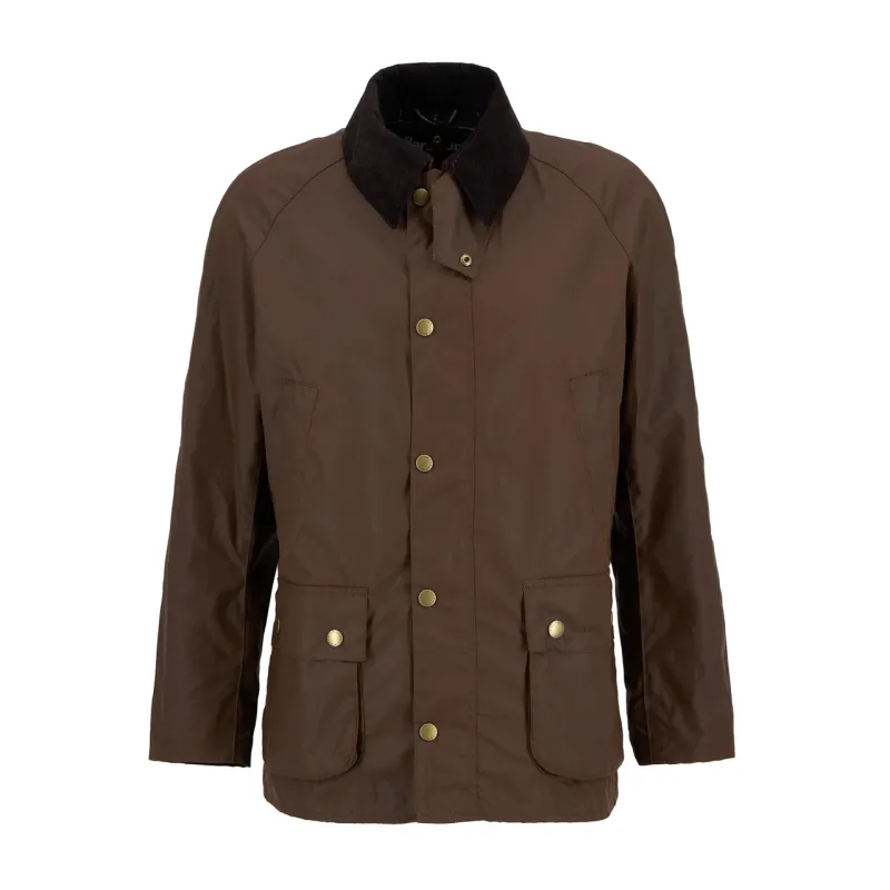 Ashby Waxed Jacket - Bark sold by Mehra