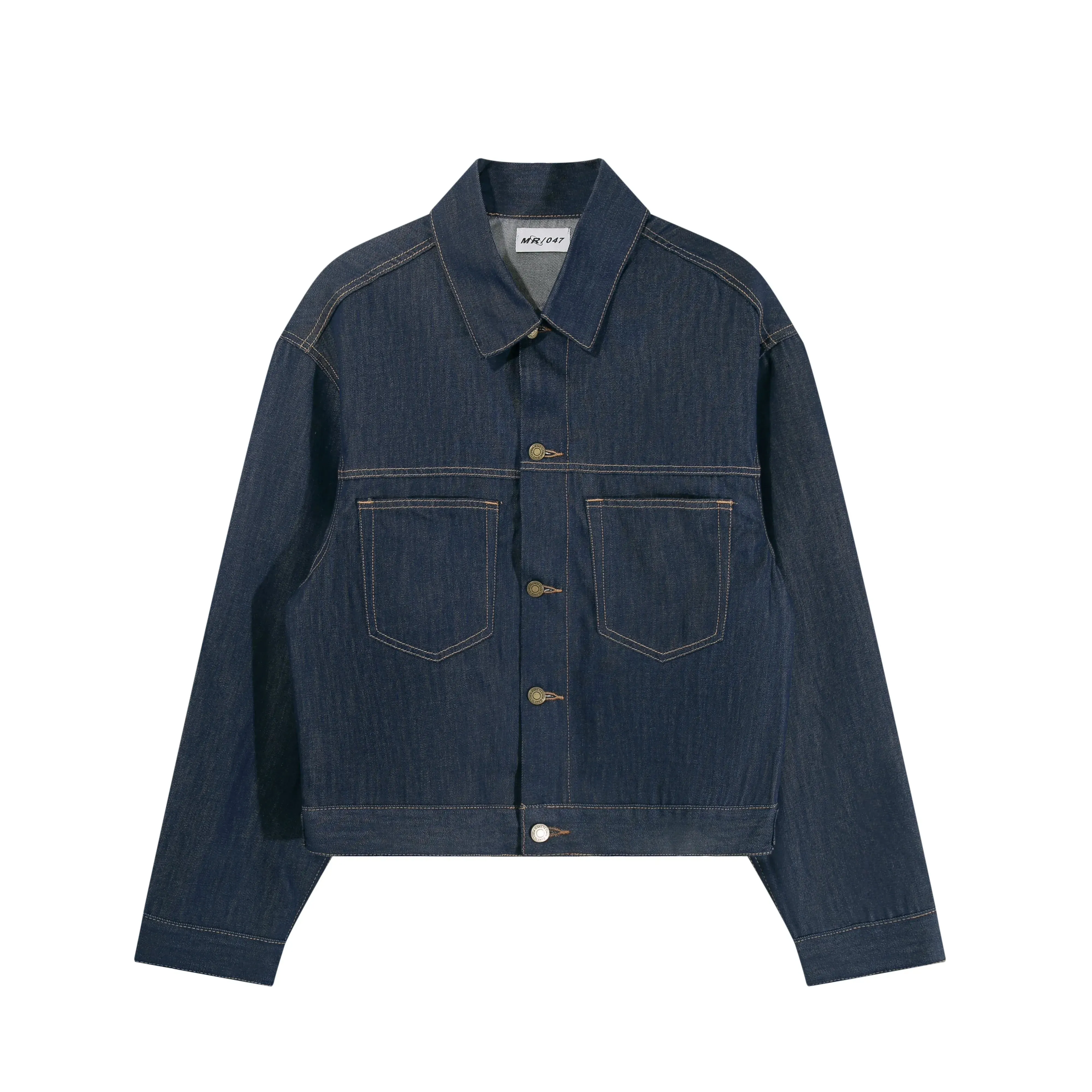 RT No. 50135 KAGE NAVY BLUE DENIM JACKET sold by Real Takai product image thumbnail 5