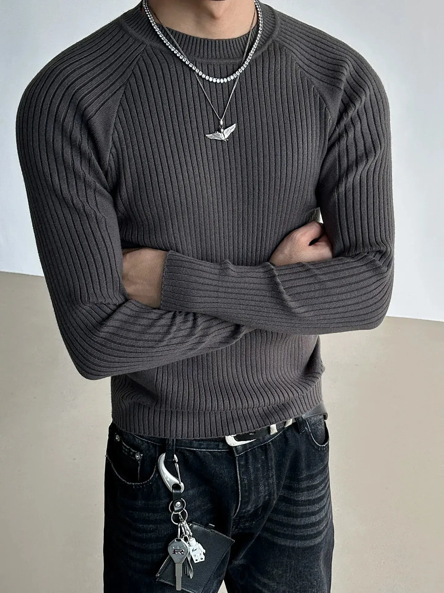 RT No. 50128 KNITWEAR SLIM LONGSLEEVE sold by Real Takai product image thumbnail 2