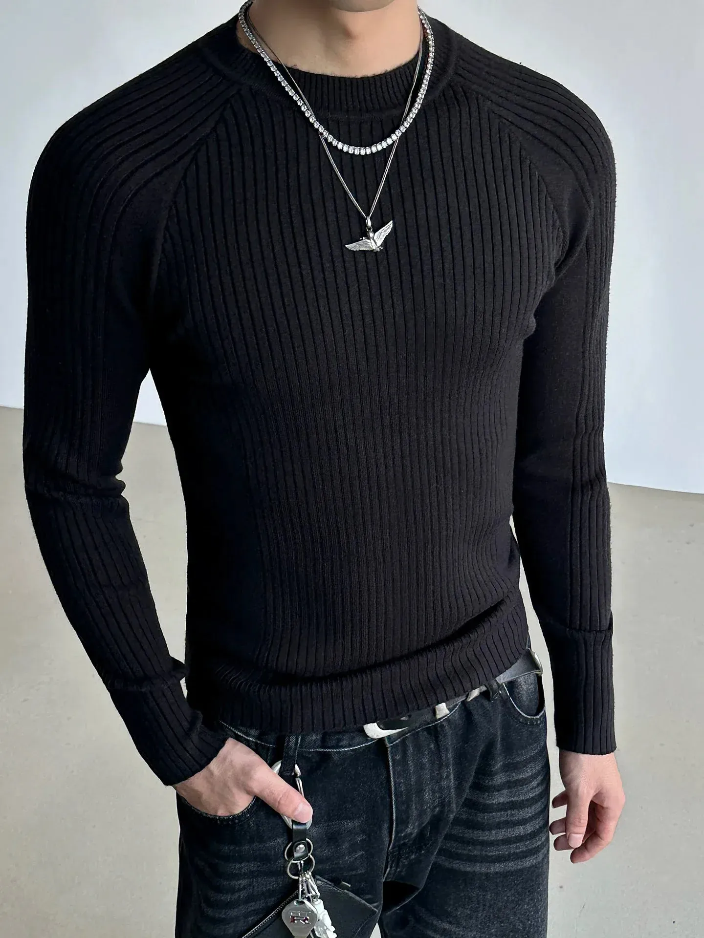 RT No. 50128 KNITWEAR SLIM LONGSLEEVE sold by Real Takai product image thumbnail 3