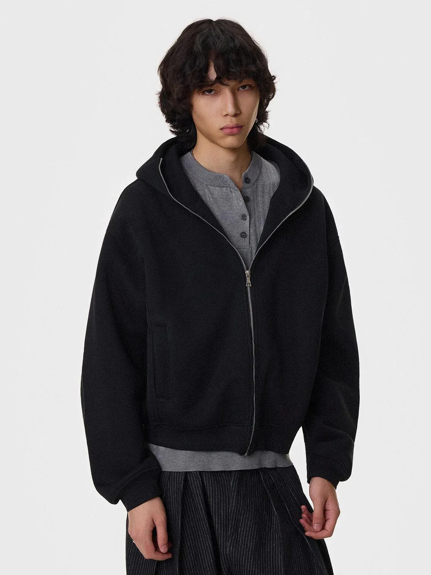 RT No. 50124 CROP ZIPPER HOODIE sold by Real Takai product image thumbnail 2