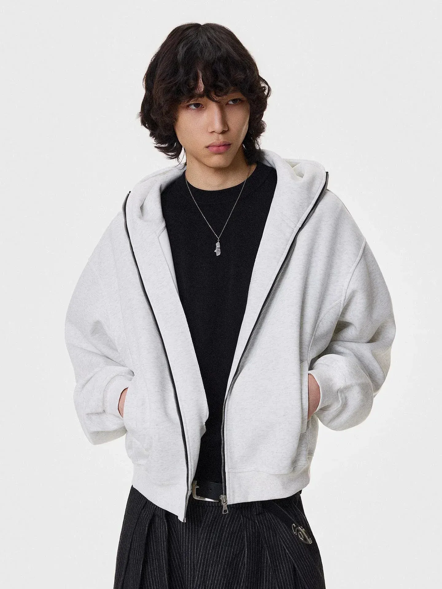 RT No. 50124 CROP ZIPPER HOODIE sold by Real Takai product image thumbnail 3