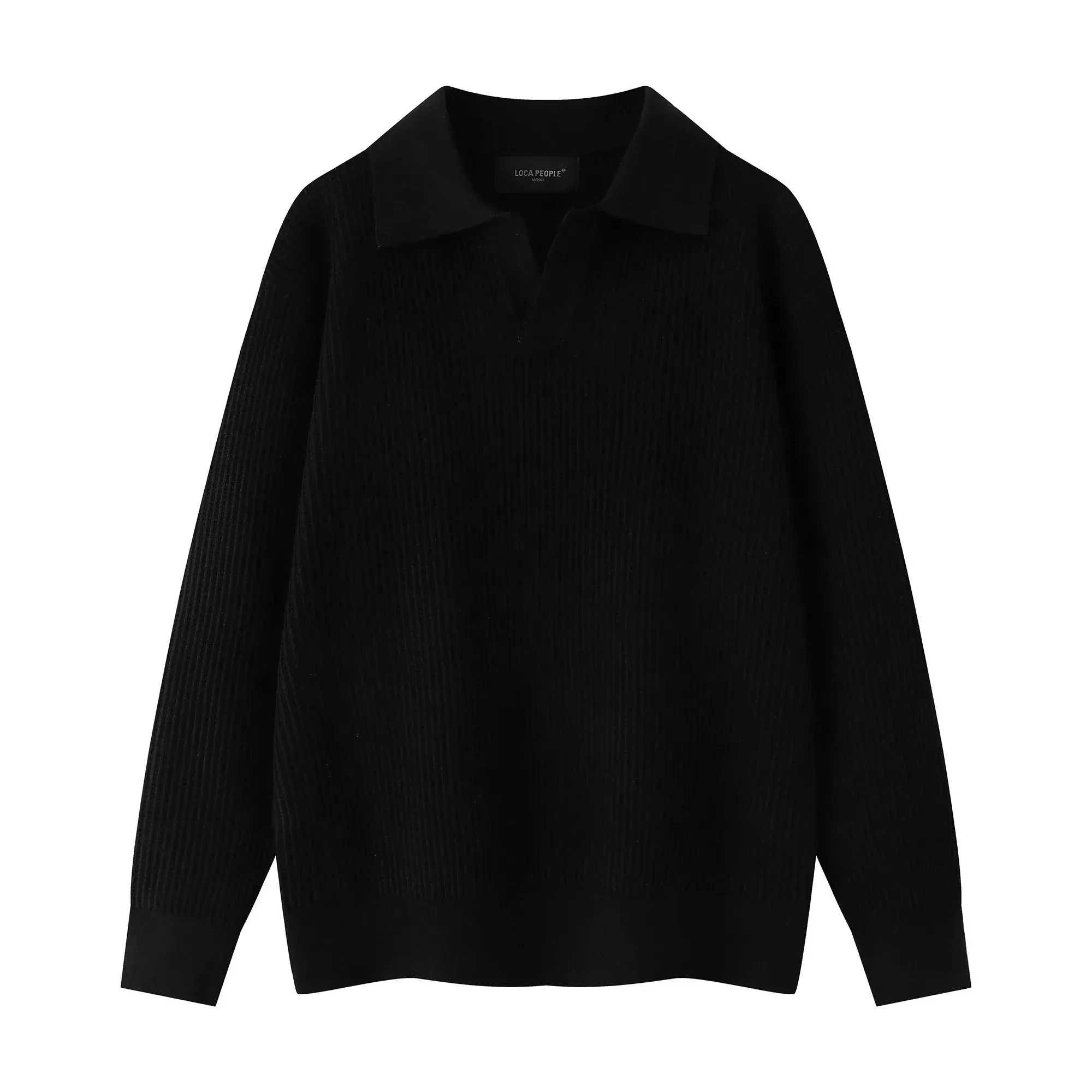 RT No. 50120 KNITWEAR WAFFLE V-NECK SWEATER sold by Real Takai product image thumbnail 5