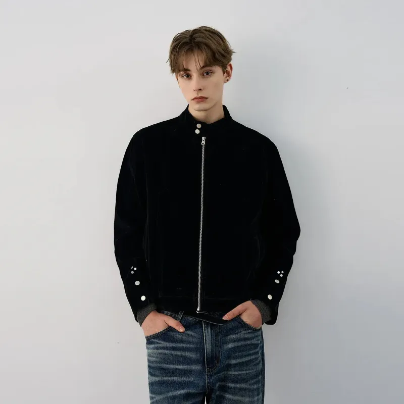 RT No. 40788 SUEDE BIKER JACKET made by Real Takai