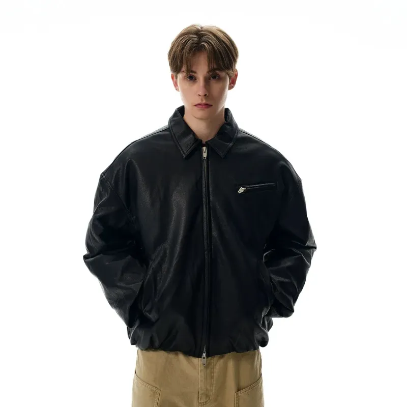 RT No. 40774 MOTORCYCLE PADDED LEATHER JACKET sold by Real Takai