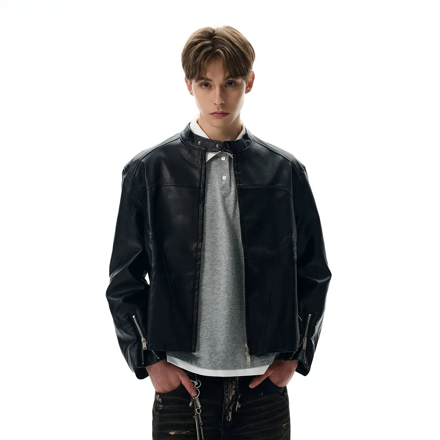 RT No. 40772 KAGE BIKER JACKET sold by Real Takai product image thumbnail 3