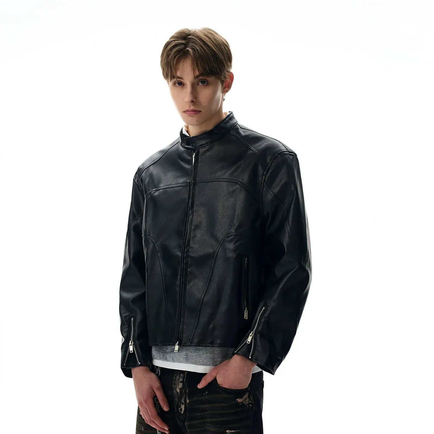RT No. 40772 KAGE BIKER JACKET sold by Real Takai product image thumbnail 2