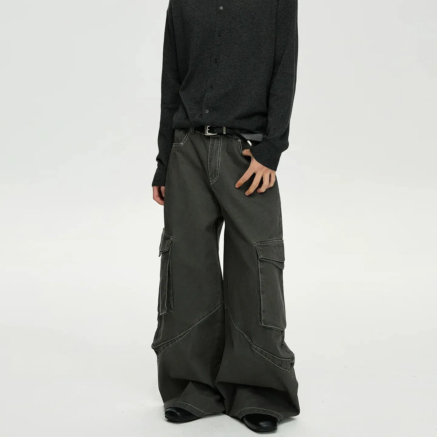 RT No. 40757 BAGGY STRAIGHT CARGO PANTS sold by Real Takai product image thumbnail 2