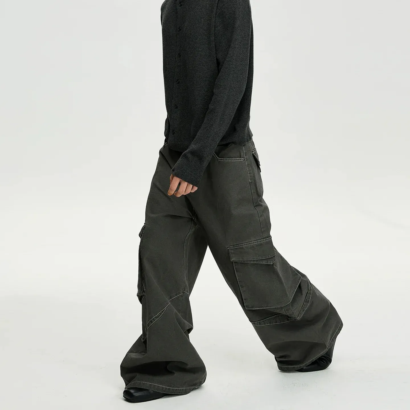 RT No. 40757 BAGGY STRAIGHT CARGO PANTS sold by Real Takai product image thumbnail 4
