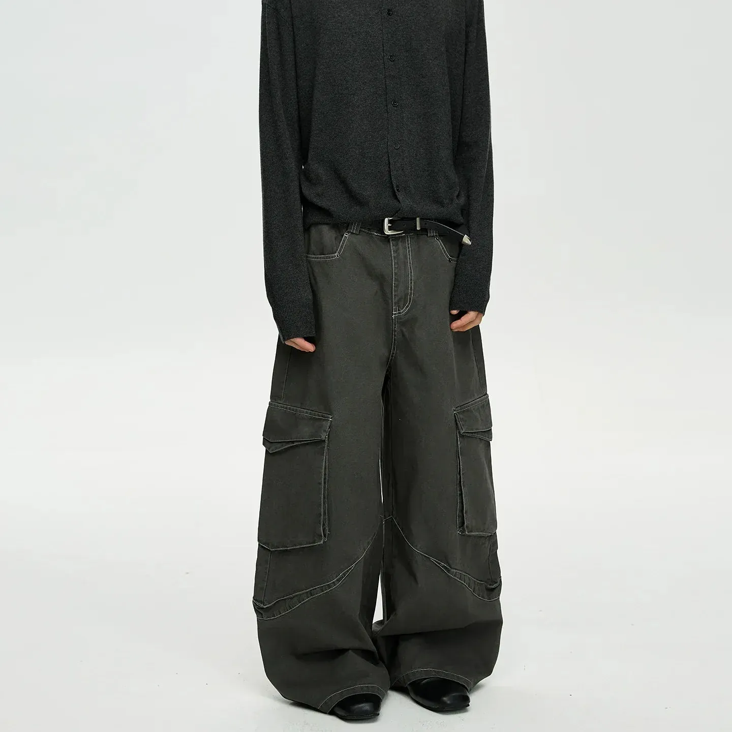 RT No. 40757 BAGGY STRAIGHT CARGO PANTS sold by Real Takai product image thumbnail 3