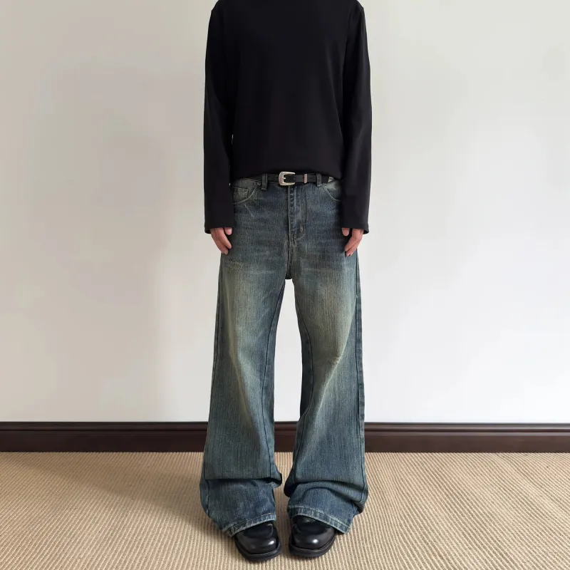 RT No. 40753 STRAIGHT BOOTCUT DENIM JEANS sold by Real Takai