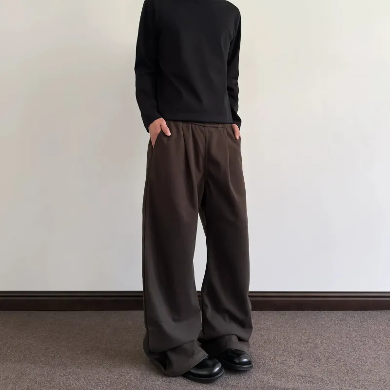 RT No. 40752 BAGGY STRAIGHT SWEATPANTS sold by Real Takai