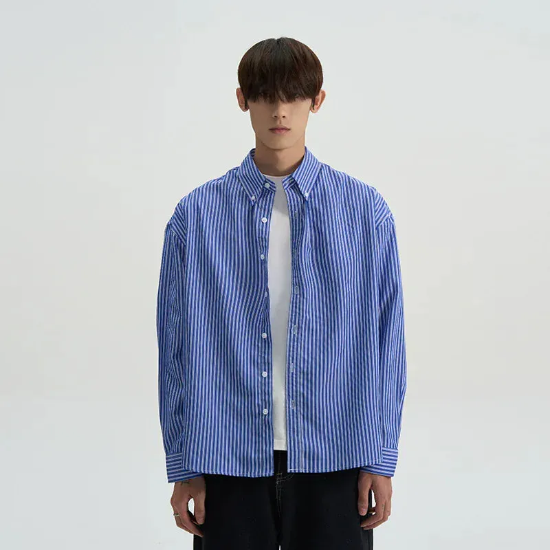 RT No. 40523 STRIPED BUTTON UP SHIRT sold by Real Takai product image thumbnail 2