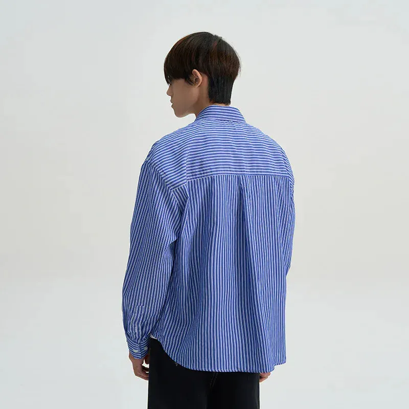 RT No. 40523 STRIPED BUTTON UP SHIRT sold by Real Takai product image thumbnail 3