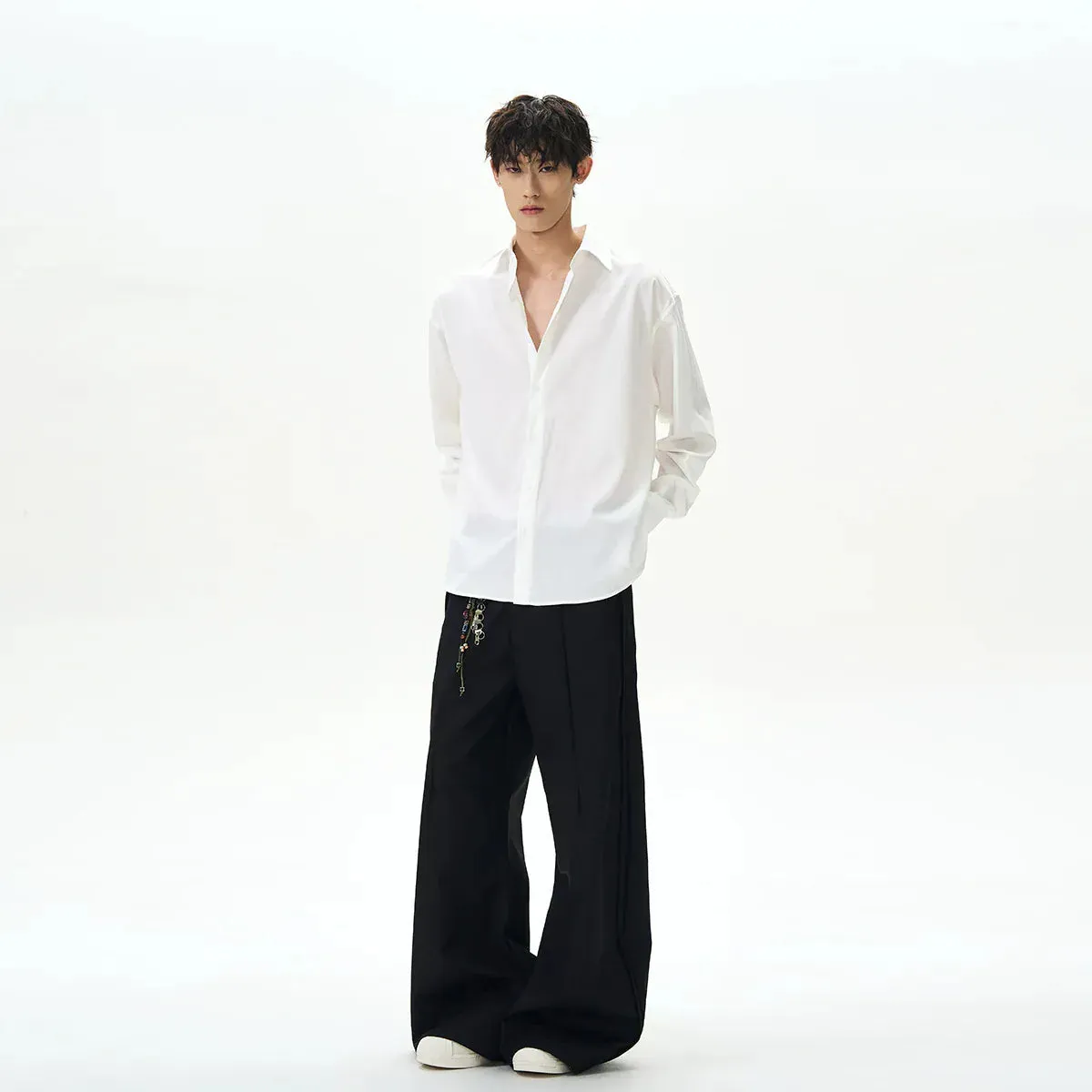 RT No. 40517 WHITE BUTTON UP SHIRT sold by Real Takai product image thumbnail 5