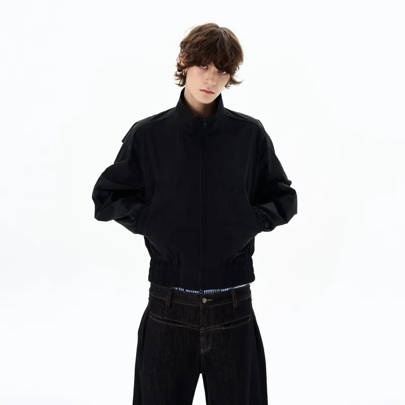 RT No. 18198 STAND COLLAR ZIP JACKET sold by Real Takai