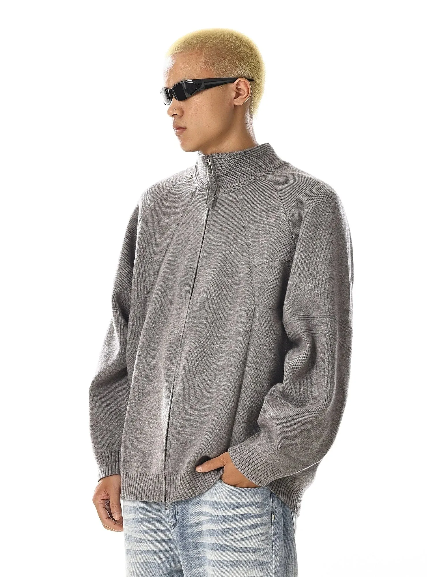 RT No. 32742 KNITWEAR SPORTS ZIP SWEATER sold by Real Takai product image thumbnail 2