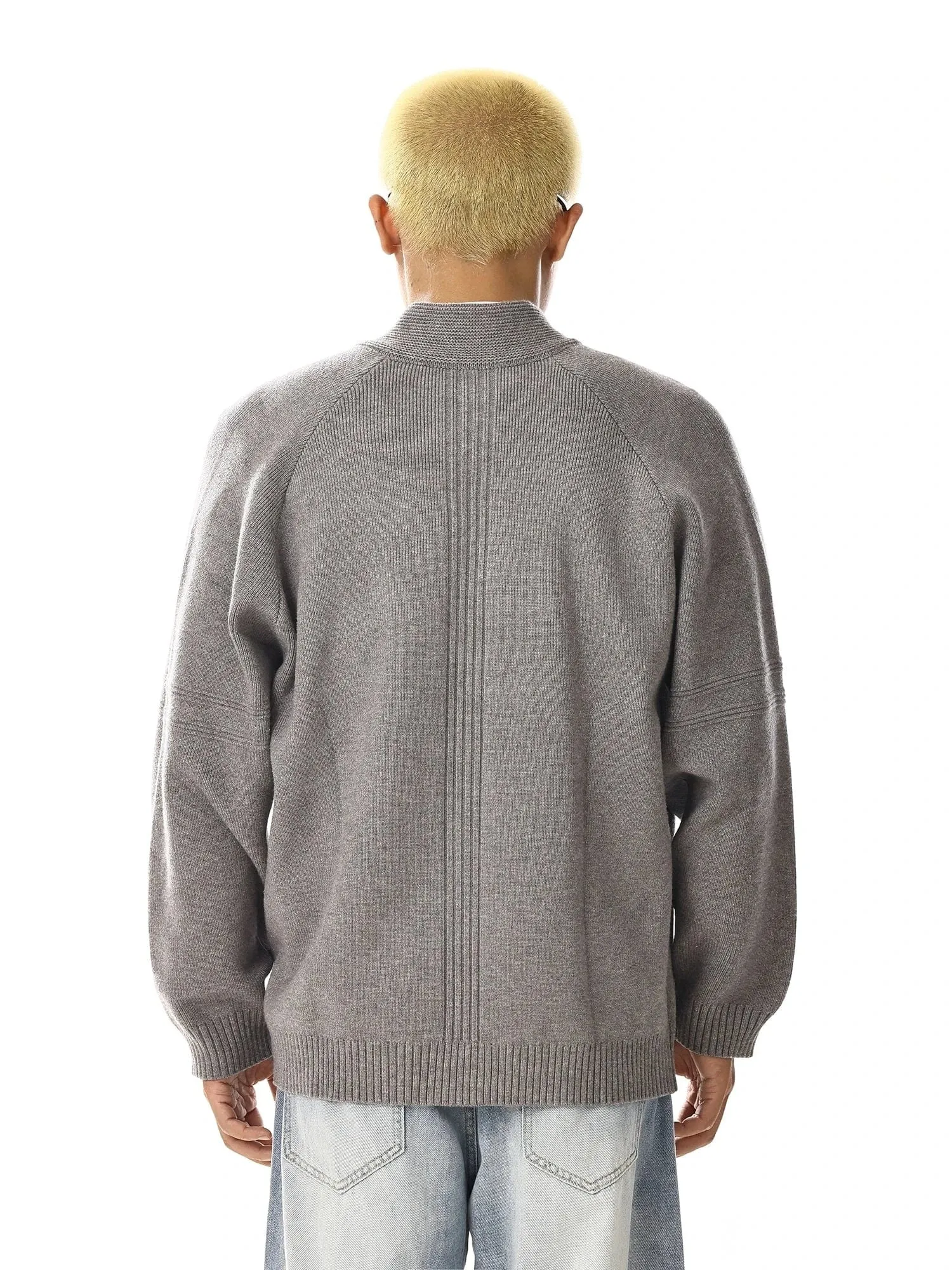 RT No. 32742 KNITWEAR SPORTS ZIP SWEATER sold by Real Takai product image thumbnail 4