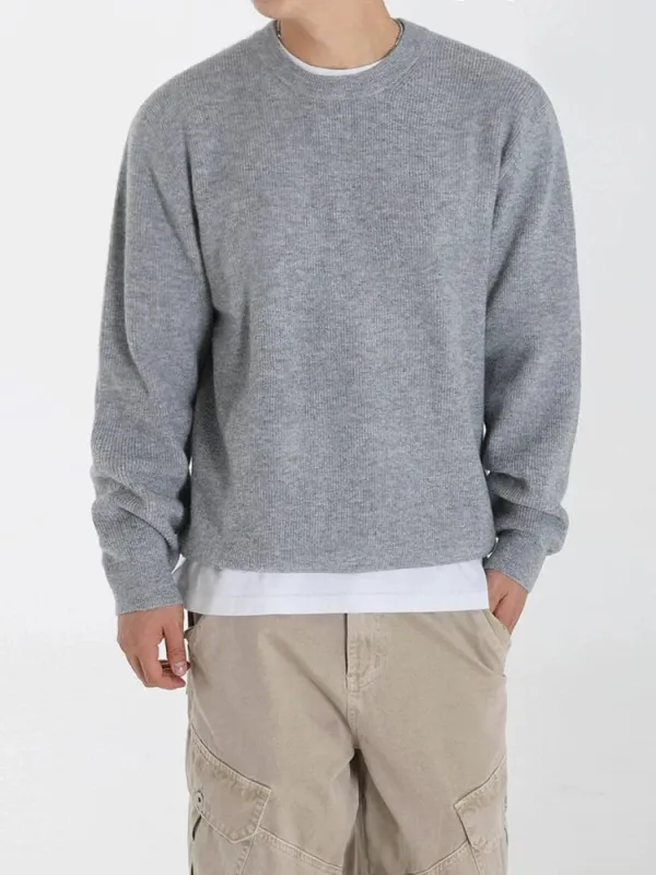 RT No. 32616 KNITWEAR CREWNECK SWEATER made by Real Takai
