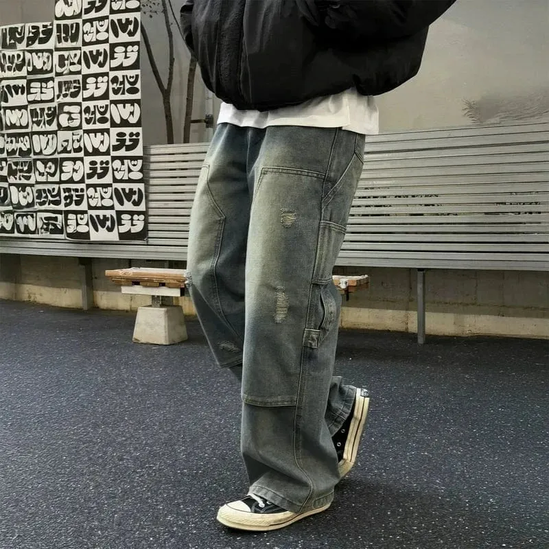 RT No. 32202 CARPENTER WORKWEAR STRAIGHT JEANS sold by Real Takai