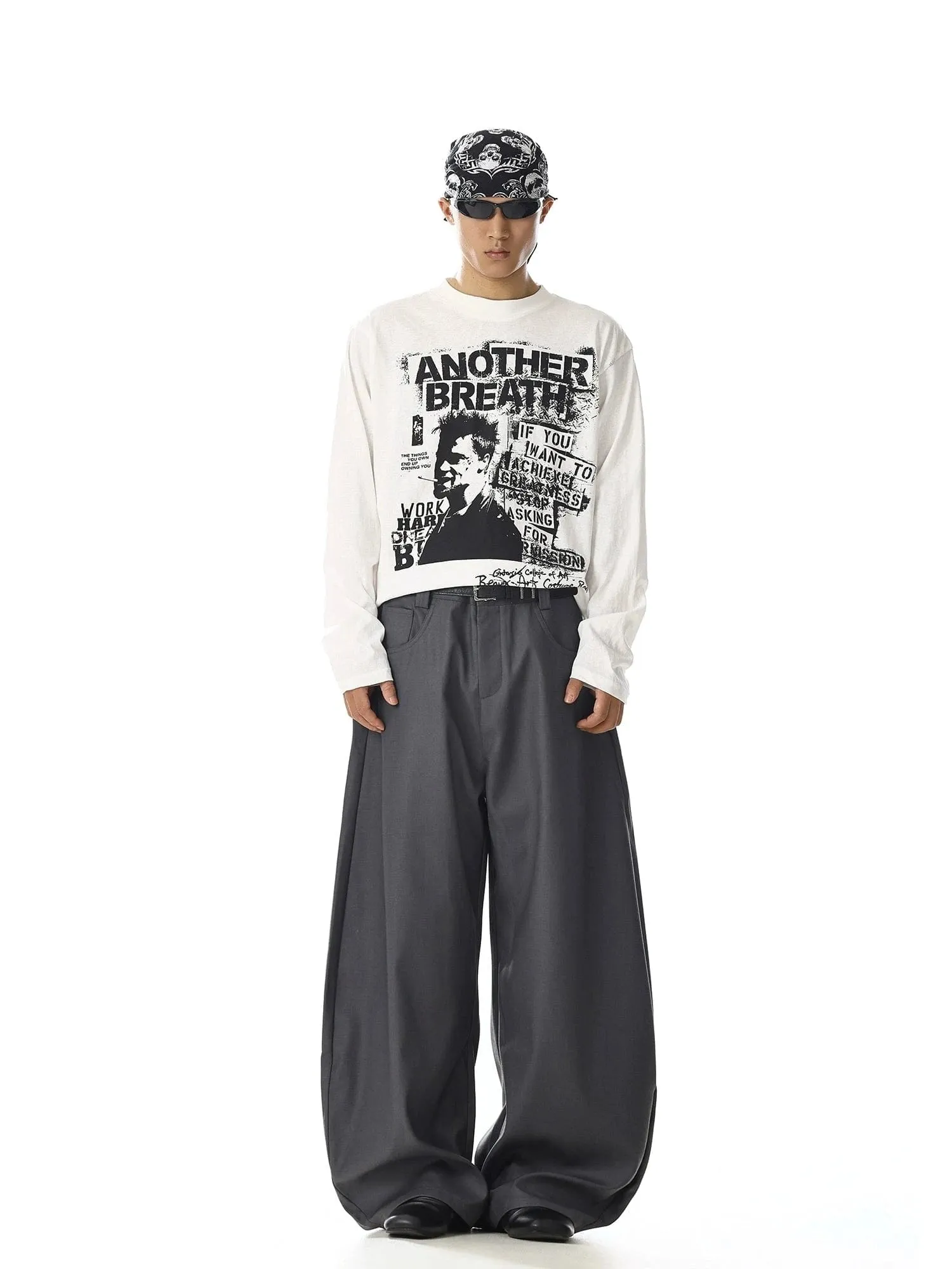 RT No. 32021 WIDE SCIMITAR SUIT PANTS sold by Real Takai product image thumbnail 5