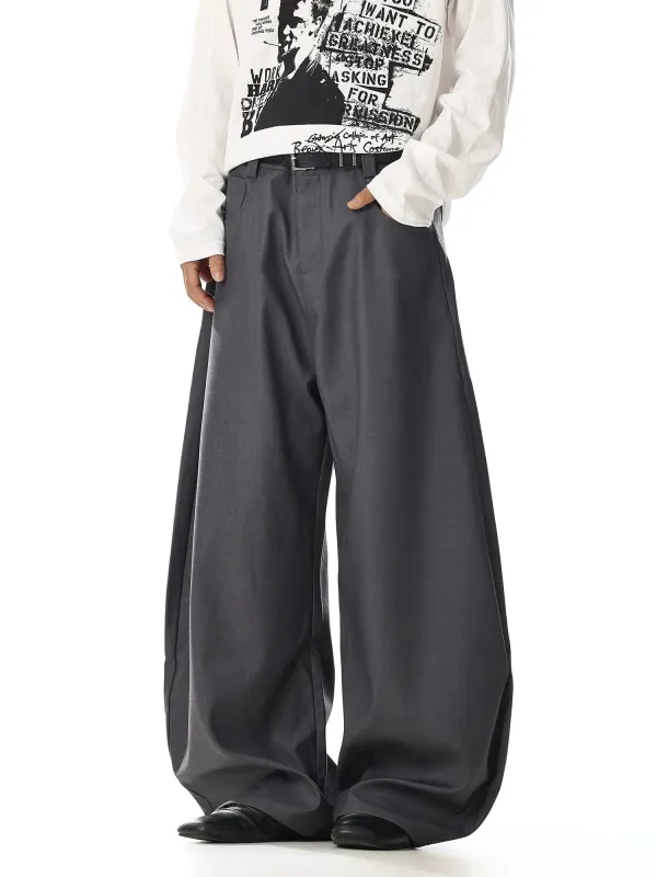 RT No. 32021 WIDE SCIMITAR SUIT PANTS made by Real Takai