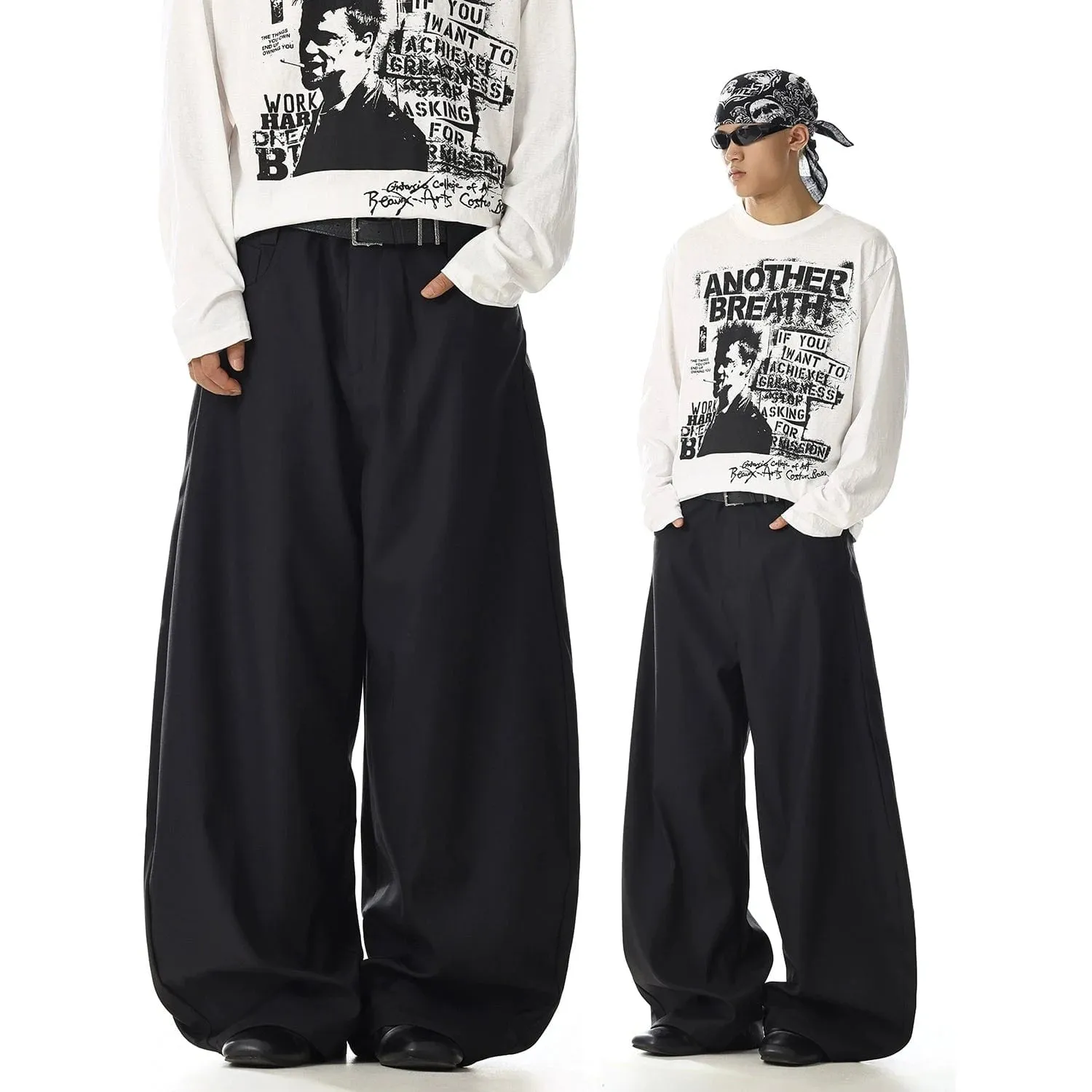 RT No. 32021 WIDE SCIMITAR SUIT PANTS sold by Real Takai product image thumbnail 3