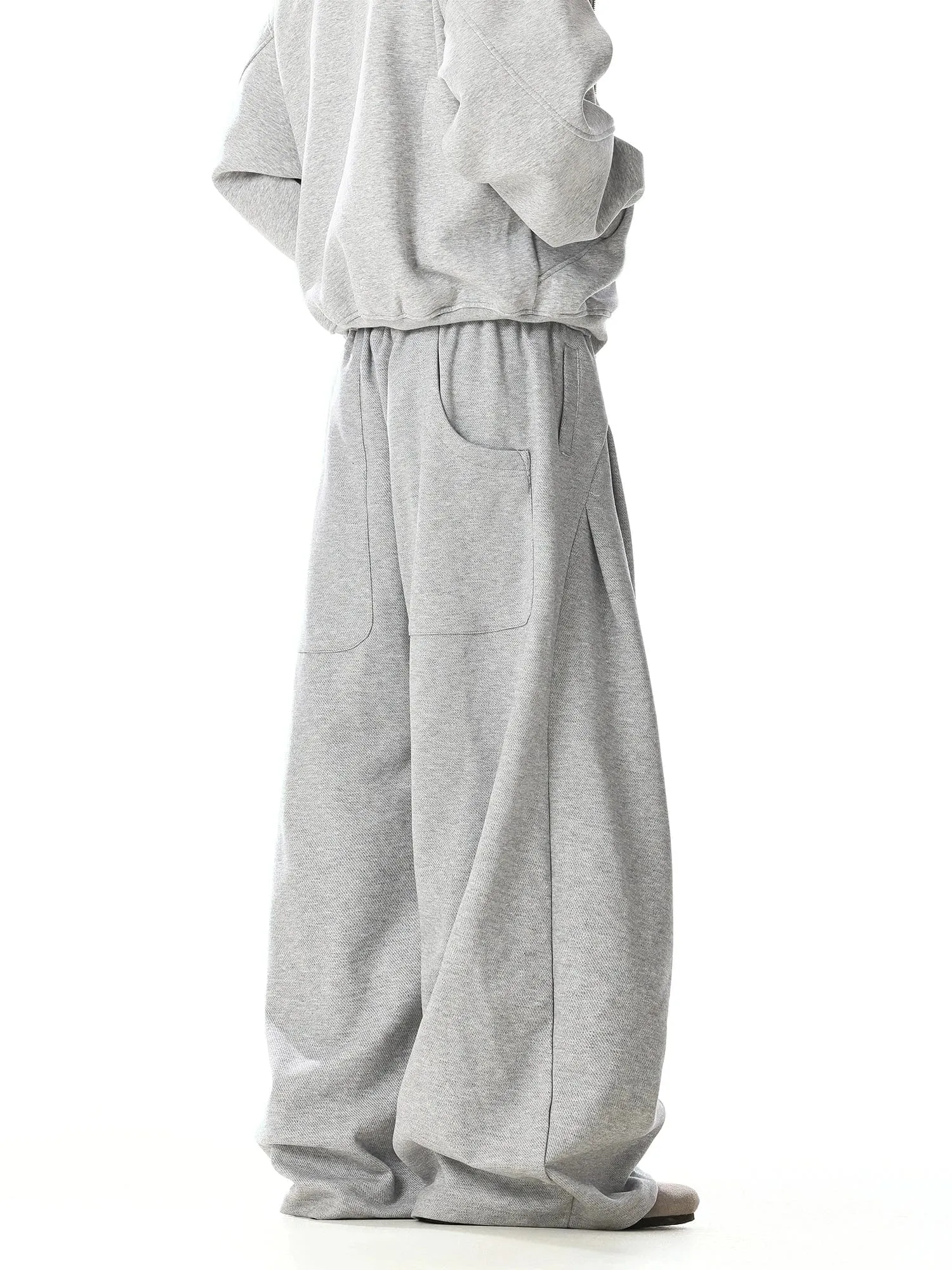 RT No. 32018 GRAY WIDE SCIMITAR SWEATPANTS sold by Real Takai product image thumbnail 3