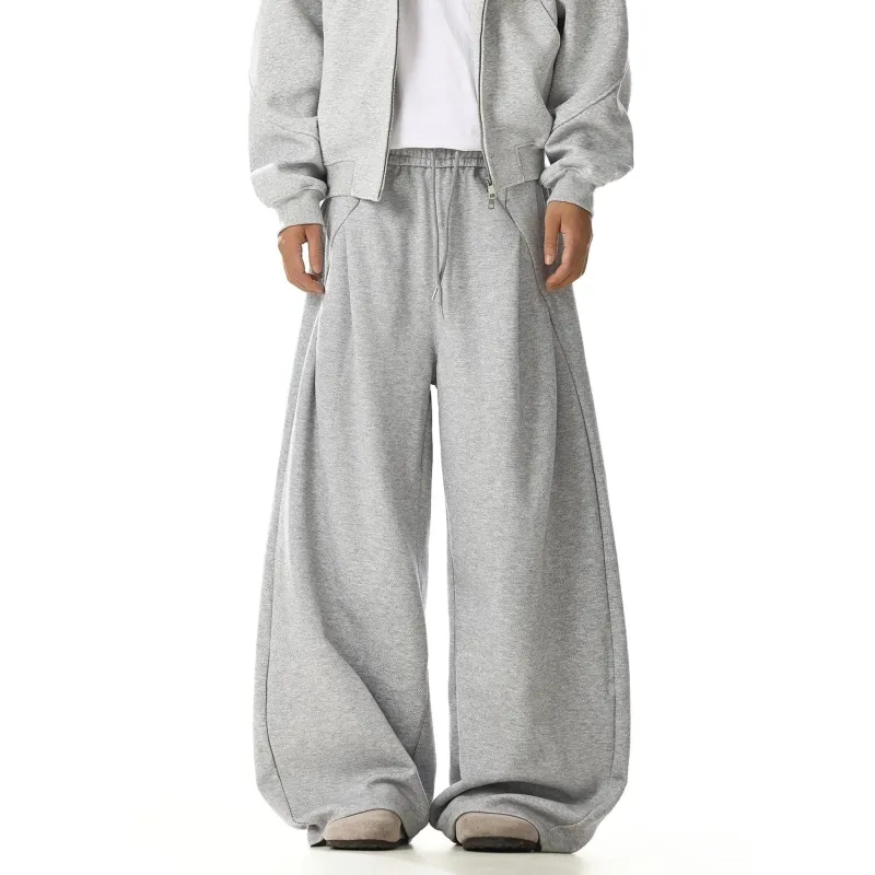 RT No. 32018 GRAY WIDE SCIMITAR SWEATPANTS sold by Real Takai